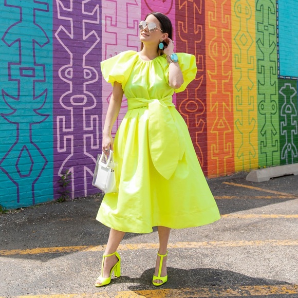 Christopher John Rogers Dresses & Skirts - PuffSleeve Dress ChristopherJohnRogers for…